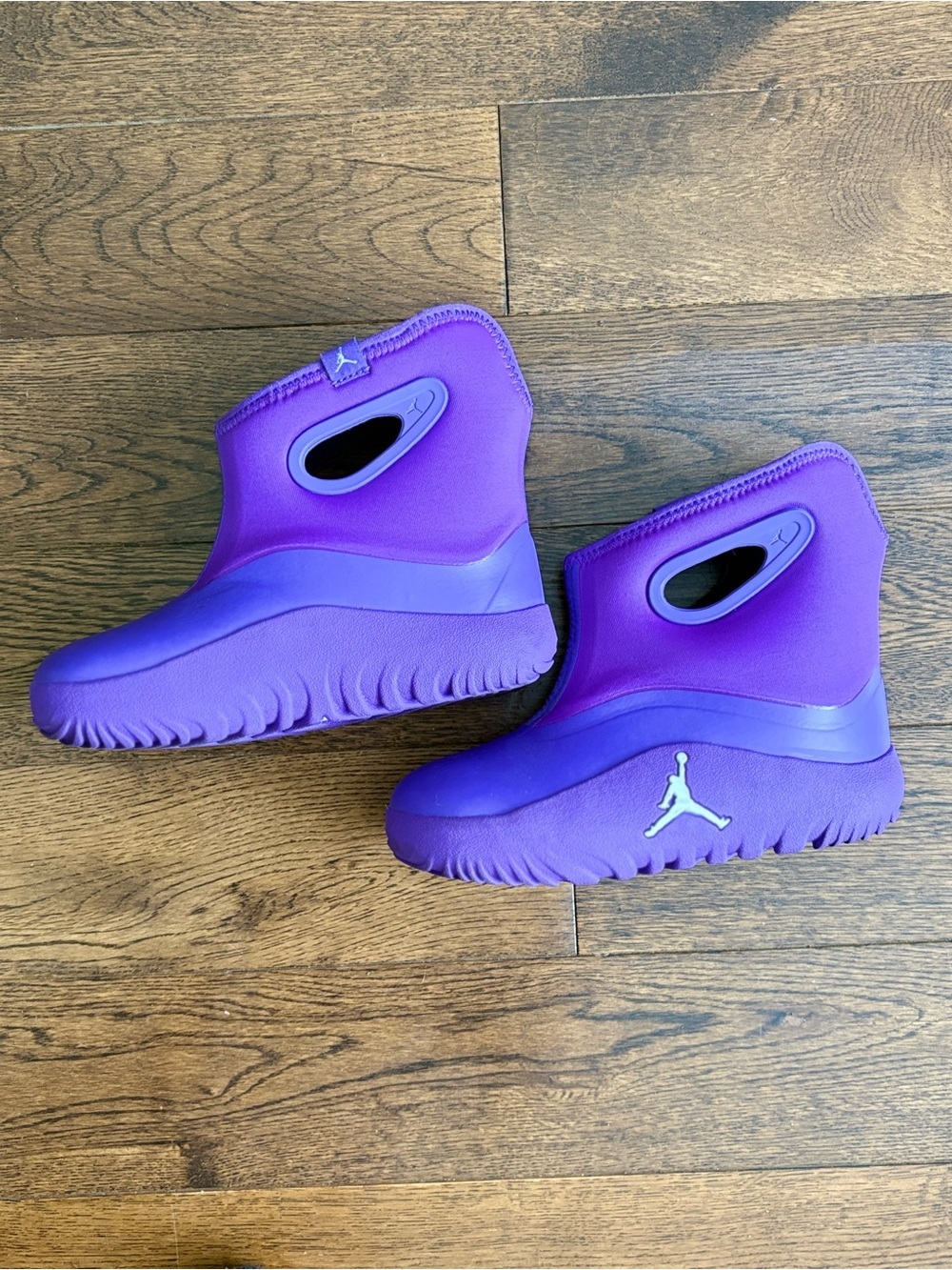 Nike Jordan Lil Drip 'Purple Venom' toddler rain boots Size 10c